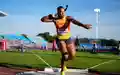 Holte wie vor zwei Jahren EM-Bronze: Yemisi Mabry. - Foto: Matthias Schrader/AP/dpa