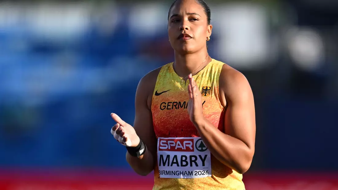 Yemisi Mabry hat die erste deutsche Medaille bei der Leichtathletik-EM geholt. - Bild: Sven Hoppe/dpa