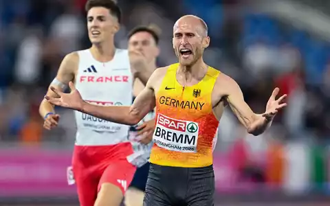 Florian Bremm stürmte zu EM-Silber über 5.000 Meter. - Foto: Sven Hoppe/dpa