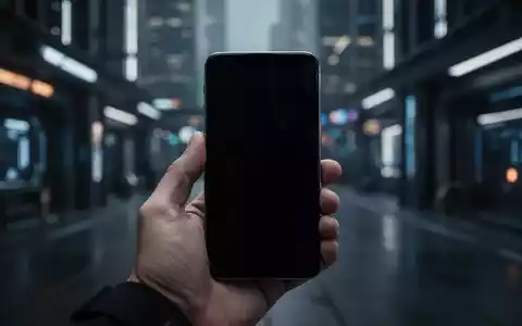 Person hĂ€lt ein modernes Smartphone mit dunklem Display in einer stĂ€dtischen Umgebung. - Foto: ĂŒber boerse-global.de