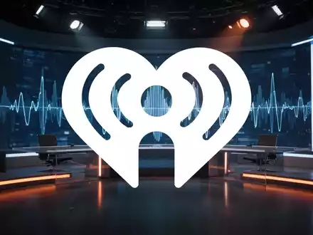 Abstrakte Darstellung von Audiosignalen in einem modernen Rundfunkstudio mit gedimmter, stimmungsvoller Beleuchtung. - Foto: über boerse-global.de