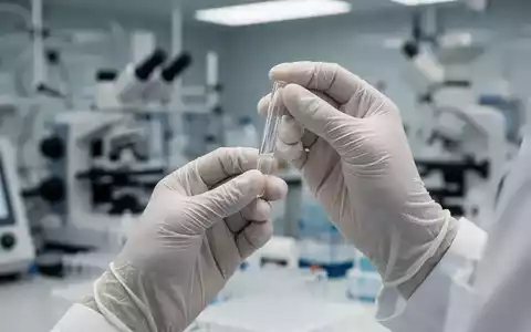 Wissenschaftler in einem modernen Labor bei der Arbeit mit einer Laborprobe zur genetischen Analyse. - Foto: über boerse-global.de