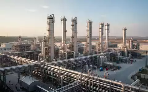 Moderne Industrieanlagen eines türkischen Chemie- und Polyesterkonzerns bei Tageslicht. - Foto: über boerse-global.de