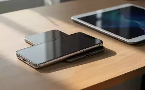Ein Smartphone und ein Tablet liegen auf einem minimalistischen Holztisch bei natürlichem Tageslicht. - Foto: über boerse-global.de