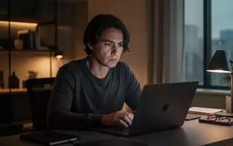 Eine Person sitzt konzentriert an einem Laptop in einem modern eingerichteten Büro und prüft digitale Informationen. - Foto: über boerse-global.de
