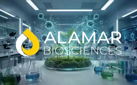 Abstrakte Darstellung von biotechnologischem Wachstum und Fortschritt in einer modernen Laborumgebung. - Foto: über boerse-global.de