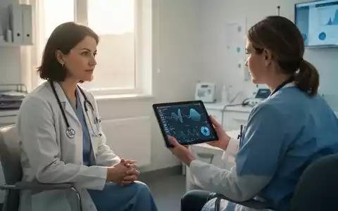 Ein Arzt im Gespräch mit einem Patienten in einer modernen Praxis während einer Gesundheitsberatung. - Foto: über boerse-global.de