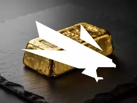 Glänzender Goldbarren auf dunklem Untergrund als Symbol für den Edelmetallmarkt. - Foto: über boerse-global.de