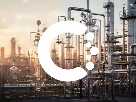Moderne industrielle Anlage für chemisches Recycling in einer atmosphärischen, professionellen Aufnahme. - Foto: über boerse-global.de