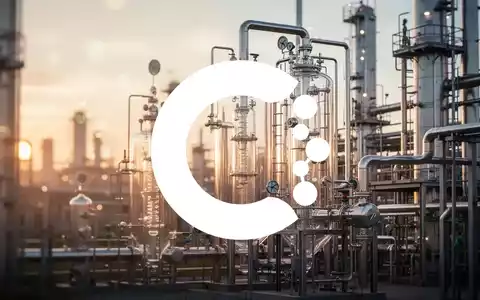 Moderne industrielle Anlage für chemisches Recycling in einer atmosphärischen, professionellen Aufnahme. - Foto: über boerse-global.de