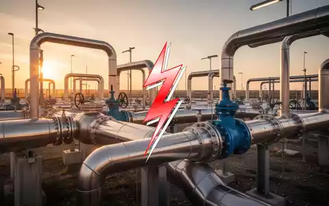 Moderne Energieinfrastruktur und Erdgaspipelines in einer atmosphärischen, professionellen Landschaftsaufnahme. - Foto: über boerse-global.de