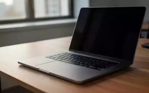 Ein moderner Schreibtisch mit einem Laptop in einem hellen, minimalistischen Büro. - Foto: über boerse-global.de