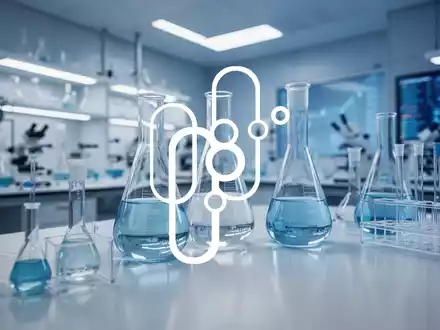 Abstrakte Darstellung eines modernen biotechnologischen Forschungslabors mit Fokus auf wissenschaftliche Präzision. - Foto: über boerse-global.de