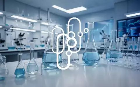 Abstrakte Darstellung eines modernen biotechnologischen Forschungslabors mit Fokus auf wissenschaftliche Präzision. - Foto: über boerse-global.de