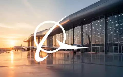 Moderne Luftfahrthalle bei Sonnenuntergang als Symbol für die Luftfahrtindustrie. - Foto: über boerse-global.de