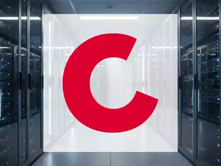 Moderne IT-Infrastruktur in einem Serverraum mit blauer Beleuchtung als Symbol für den IT-Dienstleistungssektor - Foto: über boerse-global.de