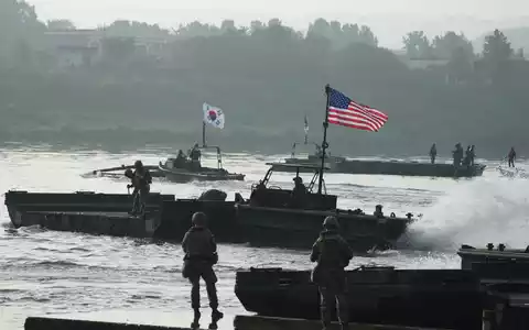 Jedes Jahr führen Streitkräfte Südkoreas und der USA gemeinsame Militärübungen durch. (Archivbild) - Foto: Lee Jin-man/AP/dpa