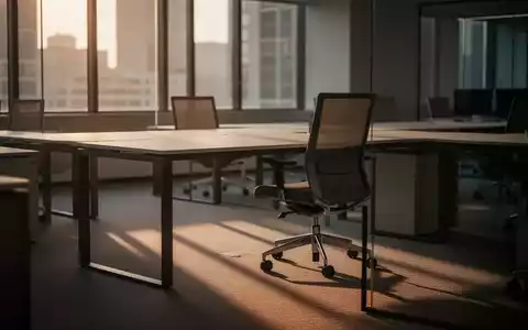 Ein leerer, modern eingerichteter Büroarbeitsplatz in gedämpftem Licht, der eine Atmosphäre der Isolation am Arbeitsplatz vermittelt. - Foto: über boerse-global.de