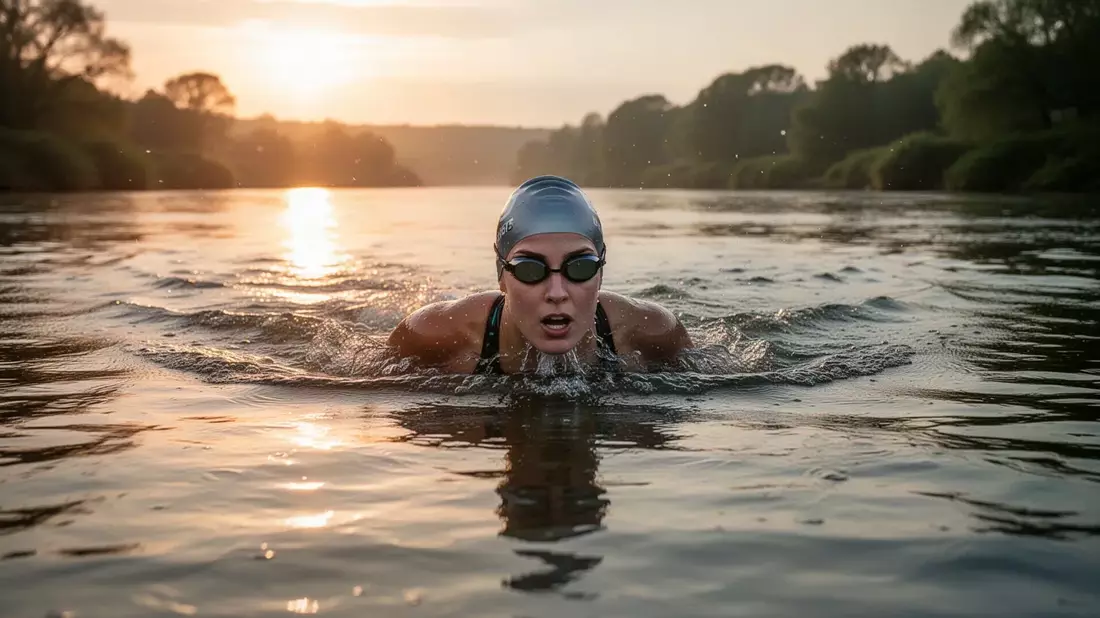 Extremschwimmerin Pohl: 200 km durch Main und Rhein für mehr Wassersicherheit