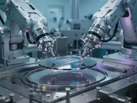 Präzisionsfertigung von Halbleiter-Chips in einem modernen chinesischen Reinraum. - Foto: über boerse-global.de
