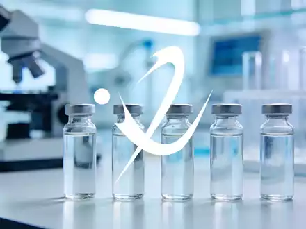 Moderne Laboreinrichtung mit medizinischen Glasfläschchen als Symbol für pharmazeutische Innovation. - Foto: über boerse-global.de