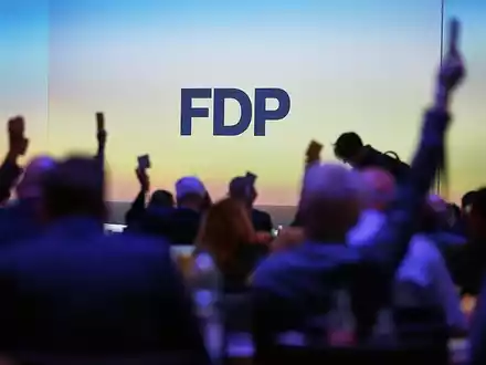FDP-Logo (Archiv) - Foto: via dts Nachrichtenagentur