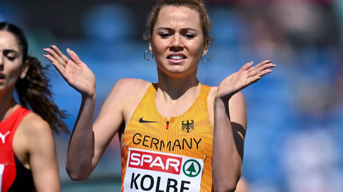 Smilla Kolbe zeigte einen starken 800-Meter-Vorlauf. - Bild: Sven Hoppe/dpa