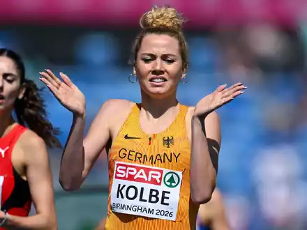 Smilla Kolbe zeigte einen starken 800-Meter-Vorlauf. - Foto: Sven Hoppe/dpa