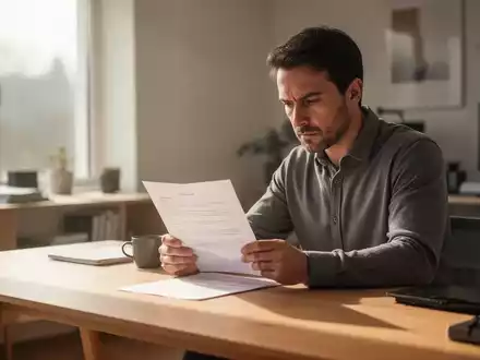 Eine konzentriert arbeitende Person an einem aufgeräumten Schreibtisch in einem hellen, modernen Büro bei Tageslicht. - Foto: über boerse-global.de