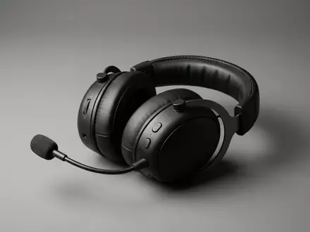 Fotorealistische Studioaufnahme von Gaming-Headset zum Thema Corsair Virtuoso Headset, ISIN US22160N1090, klare Lichtfuehrung - Foto: THN