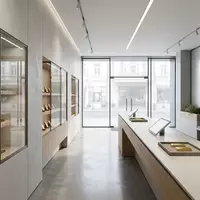 Architektur-Render im Edelmetallhandel mit Goldbarren zum Thema Xetra Gold, ISIN DE0005810055, neutrales Tageslicht - Foto: THN