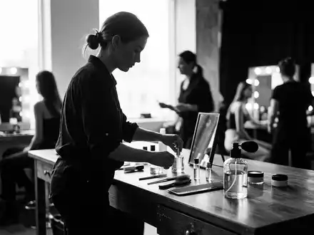 Schwarzweiss-Reportage mit Eau de Toilette zum Thema Abercrombie Fierce, ISIN US0028962076, hoher Kontrast - Foto: THN