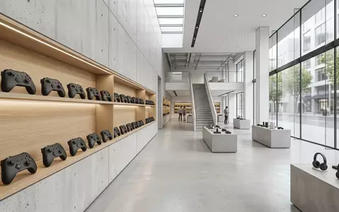 Architektur-Render im Elektronik-Fachmarkt mit Fantasy-Videospiel zum Thema Elden Ring, ISIN JP3778630008, neutrales Tageslicht - Foto: THN