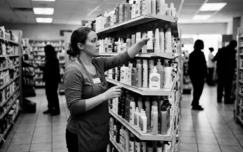 Schwarzweiss-Reportage mit Augentropfen zum Thema Systane Augentropfen, ISIN CH0432492467, hoher Kontrast, sachlich dargestellt - Foto: THN