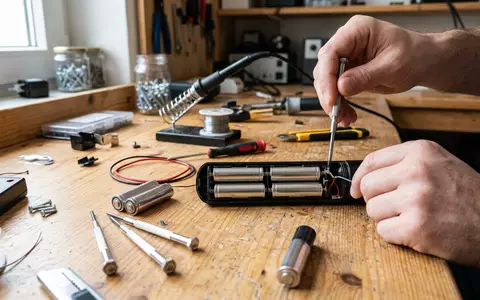 Fotorealistische Aufnahme von Haushaltsbatterien im Haushalt zum Thema Duracell Batterien, ISIN US0846701086, natuerliches Licht - Foto: THN