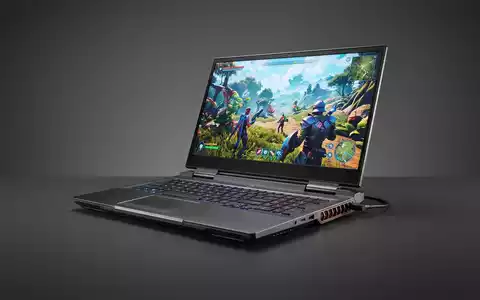 Fotorealistische Studioaufnahme von Gaming-Laptop zum Thema ASUS ROG Strix Laptop, ISIN TW0002357004, klare Lichtfuehrung - Foto: THN