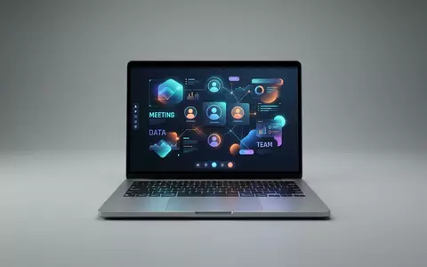 Fotorealistische Studioaufnahme von Videokonferenz zum Thema Webex Meetings, ISIN US17275R1023, klare Lichtfuehrung - Foto: THN