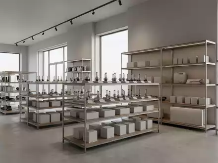 Architektur-Render im Autoteilehandel mit Autolampe zum Thema Osram Night Breaker, ISIN AT0000A18XM4, neutrales Tageslicht - Foto: THN