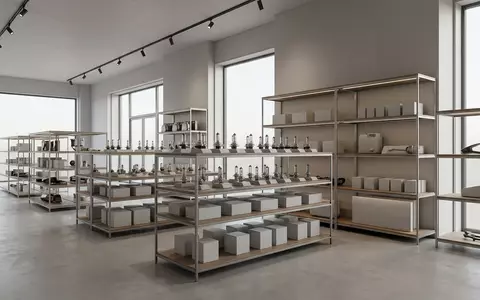 Architektur-Render im Autoteilehandel mit Autolampe zum Thema Osram Night Breaker, ISIN AT0000A18XM4, neutrales Tageslicht - Foto: THN