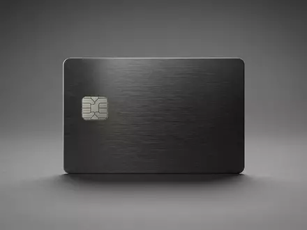 Fotorealistische Studioaufnahme von Kreditkarte zum Thema American Express Gold Card, ISIN US0258161092, klare Lichtfuehrung - Foto: THN