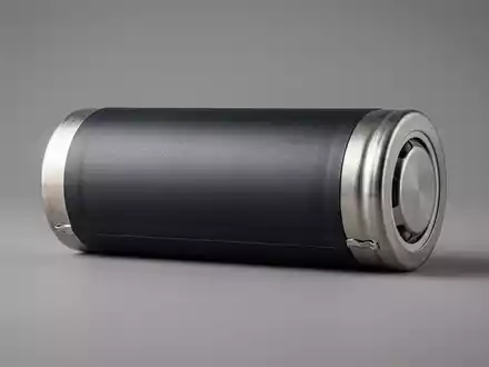 Fotorealistische Studioaufnahme von Lithiumbatterie zum Thema Energizer Ultimate Lithium, ISIN US29272W1099, klare Lichtfuehrung - Foto: THN