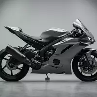 Fotorealistische Studioaufnahme von Supersport-Motorrad zum Thema Kawasaki Ninja, ISIN JP3224200000, klare Lichtfuehrung - Foto: THN