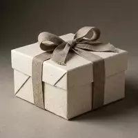 Fotorealistische Studioaufnahme von Geschenkbox zum Thema Etsy Geschenke, ISIN US29786A1060, klare Lichtfuehrung - Foto: THN