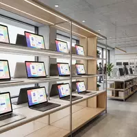Architektur-Render im Elektronik-Fachmarkt mit Dating-App zum Thema Tinder Gold, ISIN US57667L1078, neutrales Tageslicht - Foto: THN
