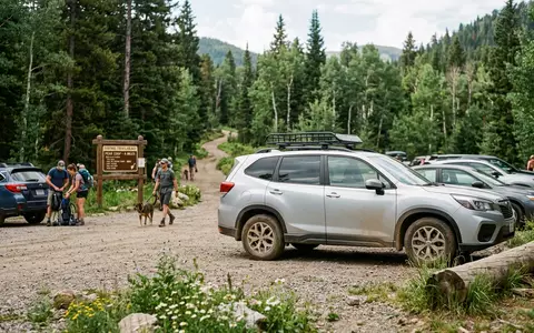 Fotorealistische Aufnahme von Kompakt-SUV im Straßenverkehr zum Thema Mazda CX-5, ISIN JP3868400007, natuerliches Licht - Foto: THN