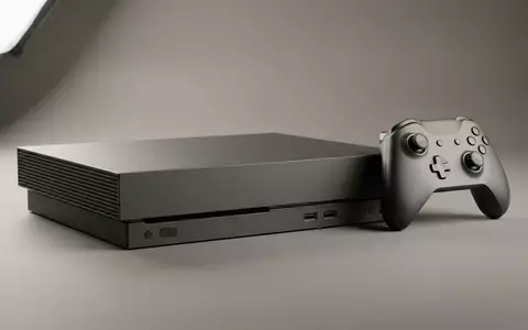 Fotorealistische Studioaufnahme von Spielkonsole zum Thema Xbox Series X, ISIN US5949181045, klare Lichtfuehrung - Foto: THN