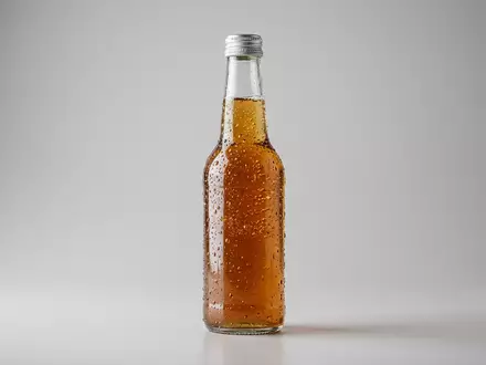 Fotorealistische Studioaufnahme von Eisteegetränk zum Thema Lipton Sparkling, ISIN US7134481081, klare Lichtfuehrung - Foto: THN