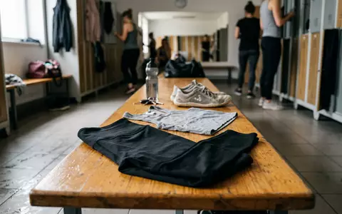 Fotorealistische Aufnahme von Sportleggings beim Training zum Thema Lululemon Align Leggings, ISIN US5500211090, natuerliches Licht - Foto: THN
