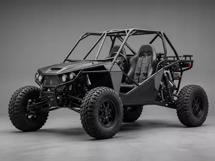 Fotorealistische Studioaufnahme von Geländebuggy zum Thema Polaris RZR, ISIN US7310681025, klare Lichtfuehrung - Foto: THN