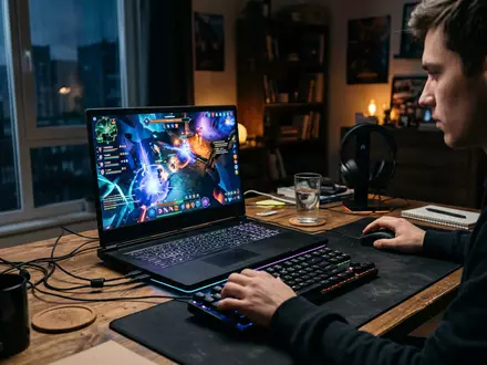 Fotorealistische Aufnahme von Virtuelle Spielwährung beim Spielen zum Thema Roblox Robux, ISIN US7710491033, natuerliches Licht - Foto: THN
